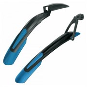 Комплект крыльев SKS  29" + 27.5"PLUS  черные/синие  (перед+зад) 12777