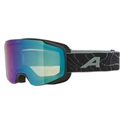 Маска горнолыжная ALPINA Taos Q-Lite Black-Willow/Green Matt/Q-Lite Green S2 13001