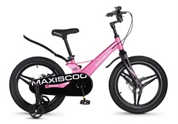 Велосипед Детский Maxiscoo SPACE Deluxe 18'' Розовый Глянцевый (2026)  MSC-S1853D 13186