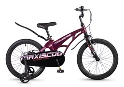 Велосипед Детский Maxiscoo COSMIC Стандарт 18'' Розовый Глянцевый (2026) MSC-C1856 13193