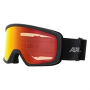 Маска горнолыжная ALPINA Narkoja 2 Q-Lite Black Matt/Q-Lite Red S2 13287