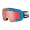 Маска Bolle NOVA II MATTE BLUE SCANDINAVIA/VERMILLON® GUN - фото 15449