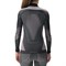 Термобелье с высоким воротом LADY EVOLUTYON UW SHIRT LG_SL.TURTLE NECK MELANGE Anthracite Melange/Raspberry/Purple 10556