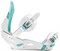 Крепления сноубордические NIDECKER ELA White/Mint 10814