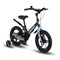 Велосипед детский Maxiscoo SPACE Deluxe Plus 14'' Матовый Ультрамарин  (2024) 11628