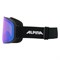 Горнолыжная маска Alpina Slope Q-Lite Black Matt/Q-Lite Blue S2 11997 - фото 37131