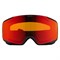 Горнолыжная маска Alpina Taos Q-Lite Black Matt/Q-Lite Red S2 - фото 37175