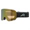 Горнолыжная маска Alpina Penken Q-Lite Willow-Green Matt/Q-Lite Gold S2 - фото 37187