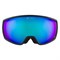 Горнолыжная маска Alpina Double Jack Planet Q-Lite Black Matt/Q-Lite Blue Sph.S2 12009