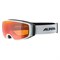 Горнолыжная маска Alpina Double Jack Planet Q-Lite White Matt/Q-Lite Rainbow Sph. S2 12010