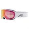 Маска горнолыжная ALPINA Nakiska Q-Lite White Matt/Q-Lite Pink S2 12900