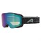 Маска горнолыжная ALPINA Taos Q-Lite Black-Willow/Green Matt/Q-Lite Green S2 13001