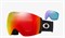 Маска Oakley Flight Deck Pro L prizm snow torch iridium Lenses,  matte black Strap 13045