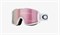 Маска Oakley Line Miner M prizm rose gold iridium Lenses,  matte white Strap 13047