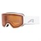 Маска горнолыжная ALPINA Venet White Matt/Orange S2 13282