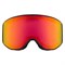Маска горнолыжная ALPINA Venet Q-Lite Black Matt/Q-Lite Red S2 13283